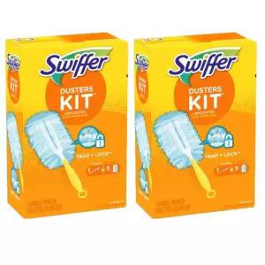 스위퍼 더스터180 먼지떨이 스타터킷 핸들1입 리필5입X2개