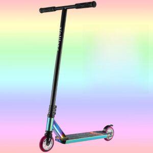 익스트림 킥보드 입문용 취미 점프 초보자 레인보우 초경량 묘기용