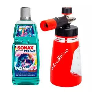 소낙스 익스트림 폼 인베이젼 1L+맥스샤인 폼랜스 SET