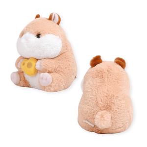 에버랜드 굿즈 미니 노란치즈 햄스터 인형 13x18cm