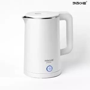 키친아트 프리미오 스텐레스304 이중단열 보온주전자 1.8L (화이트) 전기주전자