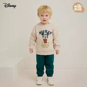 [밀크마일] [디즈니]베이비 미키마우스 드로잉상하복