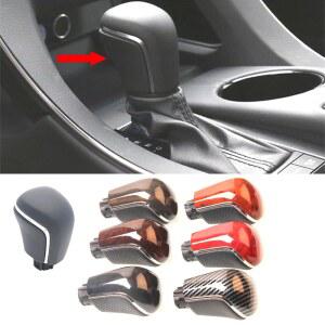 기어봉 교체 레버 기어 스틱 시프트 노브 헤드 도요토 아발론 캠리 XV70 코롤라 레빈 2018 2019 가죽 1개