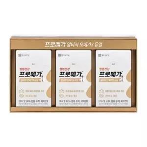 종근당건강프로메가알티지오메가쓰리 520mg x 180캡슐 혈행 가족건강 쇼핑백기본구성