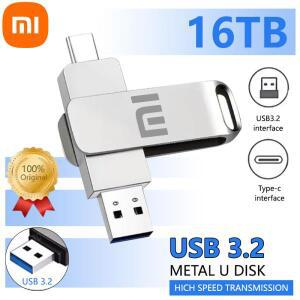 샤오미 USB 3.2 16TB 플래시 드라이브 메모리 타입-C 2-in-1 8TB OTG 4TB 고속 디스크 2TB 컴퓨터 노트북용