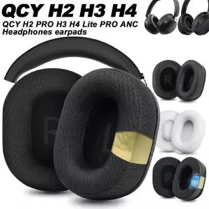 헤드셋스펀지 이어폼 QCY H2 PRO H3 H4 Lite ANC 교체 이어 패드 메쉬 천 메모리 커버 스폰지 단백질 이어