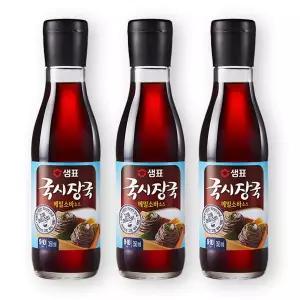 샘표 국시장국 메밀소바 소스 350ml 3개