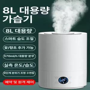 대용량 가습기 무드등 탁상용 사무실 듀플렉스 가정용 루메나 간편세척 세척편한 간편