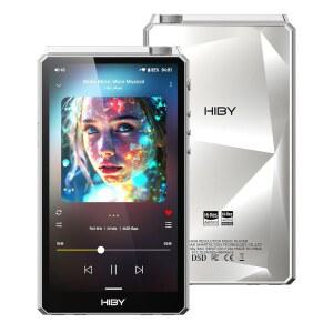 HiBy R6III 2025 DAP 플레이어 고해상도 오디오 MP3 플레이어(클래스 A&AB 앰프 / Android 12 / Bluetooth 5.0 / WiFi / 64G+2TB 확장 메모리 포함)
