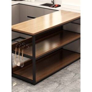 홈바 아일랜드수납장 주방 식탁 조리대 보조 테이블