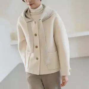 엄마옷 마담4060 모던베이직 메린니트후드울자켓 중년여성 데일리 -ZJK2512009-