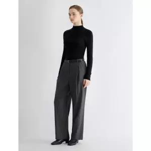 [롯데백화점]쉬즈미스 골지 모크넥 니트 풀오버SSKPOO42790