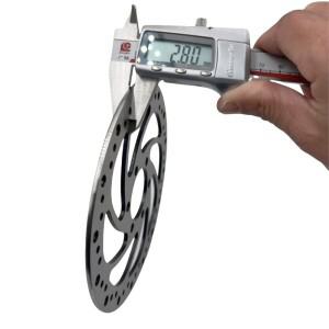 GUSTAVO MTB E-Bike 2.8mm 디스크 브레이크 로터 두꺼운 160mm 슈퍼 강성 6 볼트 설치 조리개 44MM /48MM