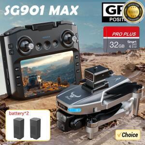 미니 드론 전문 GPS HD 카메라 5G WIFI FPV 비디오 4k UAV 4.5 인치 대형 스크린 원격 제어 RC Dron SG109