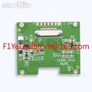 모노 3.3V 24 핀 파란색 SPI I2C IIC SSD1309 1.5'' 128x56 1.51 인치 유연한 패널 투명 OLED 스크린 디스