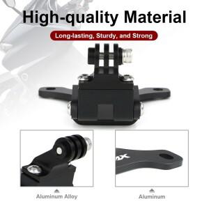 GPS 마운트 전화 플레이트 지지대 거치대, 야마하 TMAX 530 2017 T 오토바이 네비게이션 브래킷에 적합