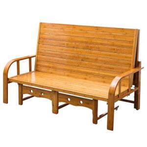 소파베드 원목 거실침대겸용소파 평상전환 슬라이드 2인용 접이식 기숙사 원목평상