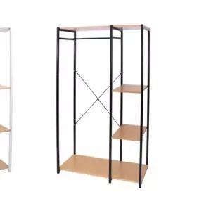 [하프클럽/]원룸옷장 검정 옷수납장 900 선반형옷걸이 블랙