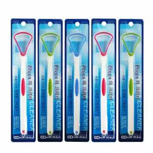 플라콘 혀클리너 5개/혀크리너 혓바닥 칫솔 백태 설태 제거