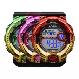 TC2 전자시계 디지털시계 방수시계 손목시계 AO-1709 LED손목시계