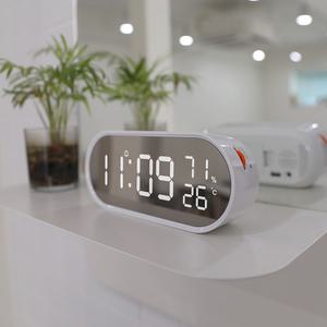 [무아스] 롤링팝 미러클락 LED탁상시계 온도 습도