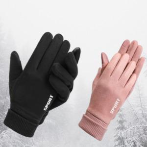 남자 털 장갑 겨울 남성 토시 블랙 방한 기모 스마트폰 터치 군대 군인 니트 반