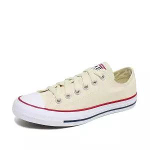 컨버스 척테일러 올스타 클래식 로우 스니커즈 아이보리 남자 여자 캔버스 운동화 신발 159485C