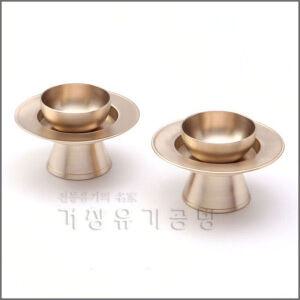 [kjg-6]거창유기 제사 잔대(쌍)