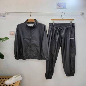 (무배)남여공용 사계절 땀복 다이어트 집업 조거 상하 트레이닝 세트 (프리/XL)