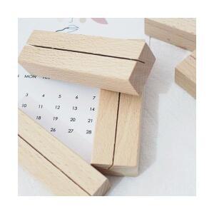 사진 엽서 카페 원목 사무실 명함 꽂이 홀더 개업 선물 스탠드 거치대 기프트 카드