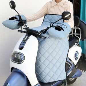 방한 오토바이 겨울 스쿠터 방한용품 바람막이 따뜻한