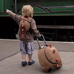 캐리어공룡 어린이가방 소형캐리어