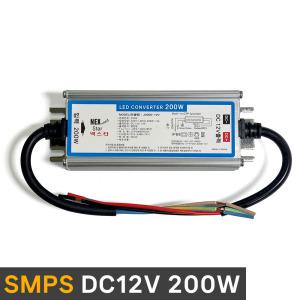 SMPS DC12V 200W JD 전원공급장치 LED용 방수 조명기구용 컨버터 파워써플라이 12V200W