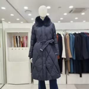 브랜드 롱 패딩 거위털 누빔 여우털100 한파 겨울DW0WIH0410US