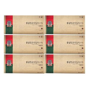 정관장 홍삼진고 데일리스틱 10g x30포x6박스