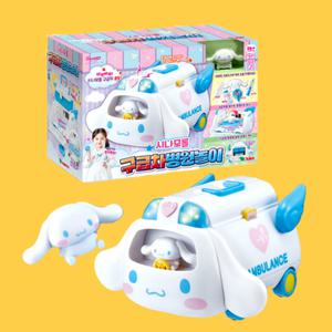 산리오캐릭터즈 시나모롤 구급차 병원놀이 유아 소꿉놀이 장난감 어린이날 생일선물