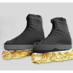 소프트 피겨 커버 쇼트트랙 털날집 장식 스케이팅 휴대용 날집