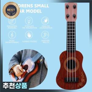 미니 우쿨렐레 4 현 클래식 기타 어쿠스틱 소프라노 음악 초보자를위한 뮤지컬 장난감 어린이