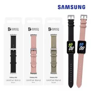 삼성 정품 갤럭시핏3 레더 스트랩 밴드