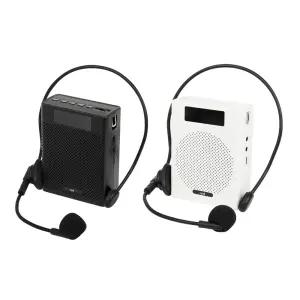 휴대용 블루투스 무선 앰프 스키커 유선 마이크 강의용 강사용 수업용 가이드 선생님 강사 강의 소형 미니 엠프 WISENX1535