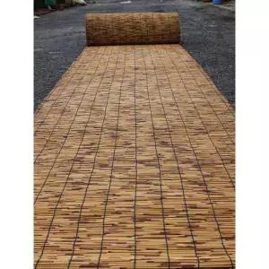 대형 갈대발 나무발 탄화 갈대 울타리 커튼 대체품