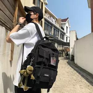베넬라 가벼운 학생 멀티 백팩 캐주얼 경량 가방 소형 남성 여성 해외 여행 책가방 학교