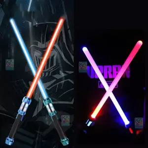 스타워즈 광선검 어린이 플라스틱 LED 야광검 장난감