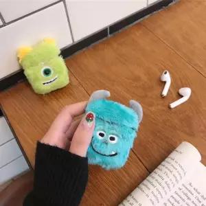 에어팟 4 3 2 1 세대 프로3 프로2 귀여운 뽀글이 몬스터 캐릭터 인형 털 케이스 무선 이어폰 파우치