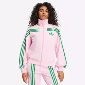 아디다스 오리지널 70s 빈티지 벨루어 하이넥 트랙탑 집업 자켓 JN8284