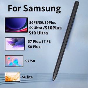 삼성 스타일러스 S 펜 태블릿 드로잉 무선 연결 터치 펜, 탭 S6 라이트 S7FE S7 플러스 S8 S9 S9FE 펜슬용