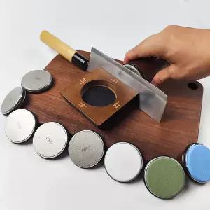 롤링샤프너 롤링 칼갈이 4면 다이아몬드 연마석 자석 각도 롤러 주방