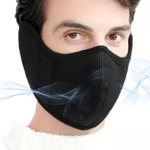 겨울 야외 스포츠 방한 야외 활동 필수품 찍찍이 마스크 스포츠마스크