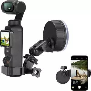 DJI OSMO 포켓 3 액션 6 360 인스타 X5 고 울트라 카메라 액세서리 휴대폰 POV 홀더 스탠드 퀵 잠금 기능