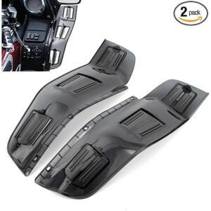 오토바이 조절식 윈드 실드 디플렉터 혼다 골드윙 GL1800 F6B 2001-2017 사이드 스포일러 윙 에어 가드 신